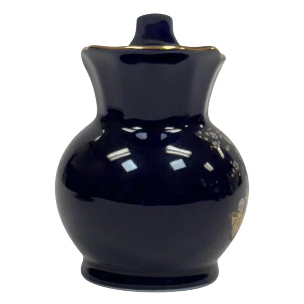 Miniature Colbalt Blue Pitcher & Bowl Set